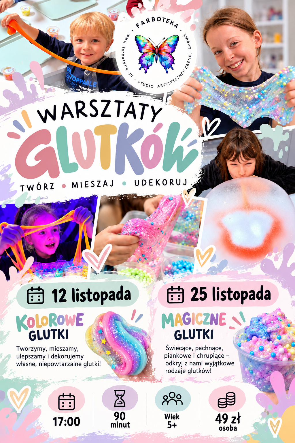 Kolorowe Glutki